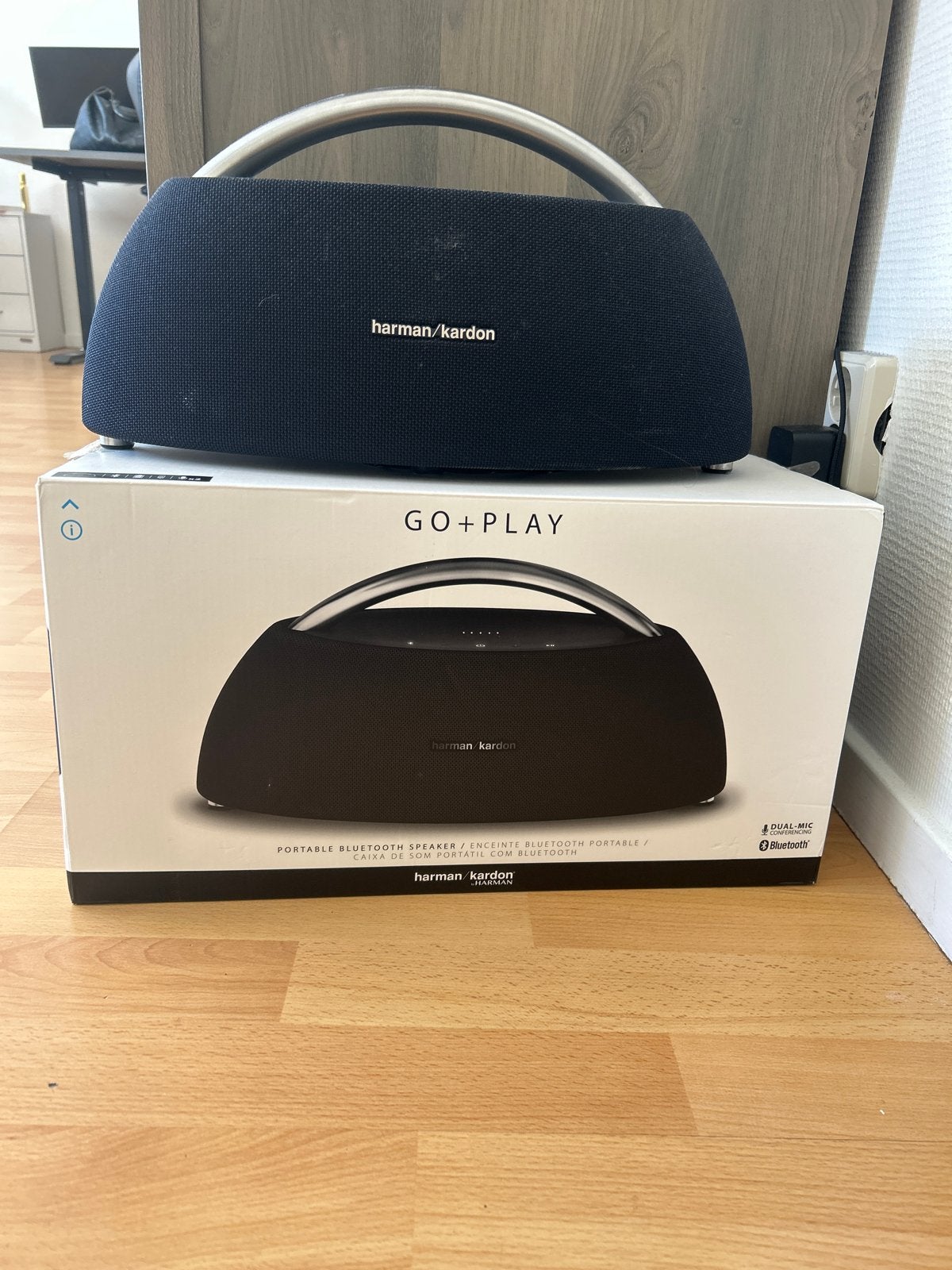 Harman Kardon Go + Play Draagbare Bluetooth Speaker, Audio, Tv en Foto, Luidsprekers, Ophalen, Zo goed als nieuw, Draagbare speaker