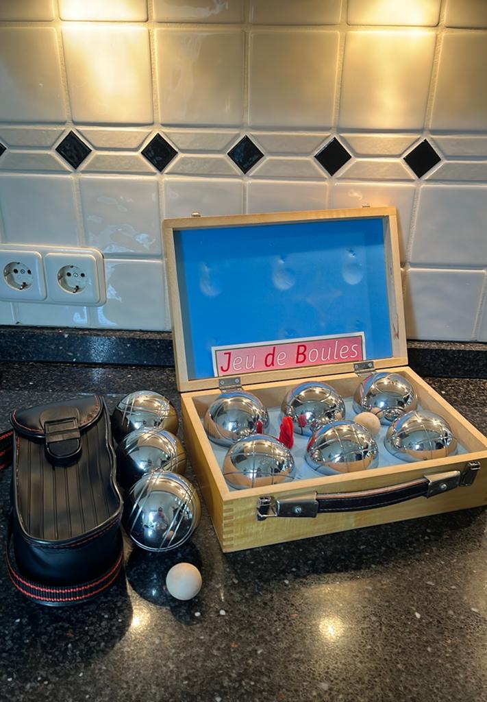 Jeu de Boules set - Compleet met koffer, Ophalen of Verzenden, Gebruikt