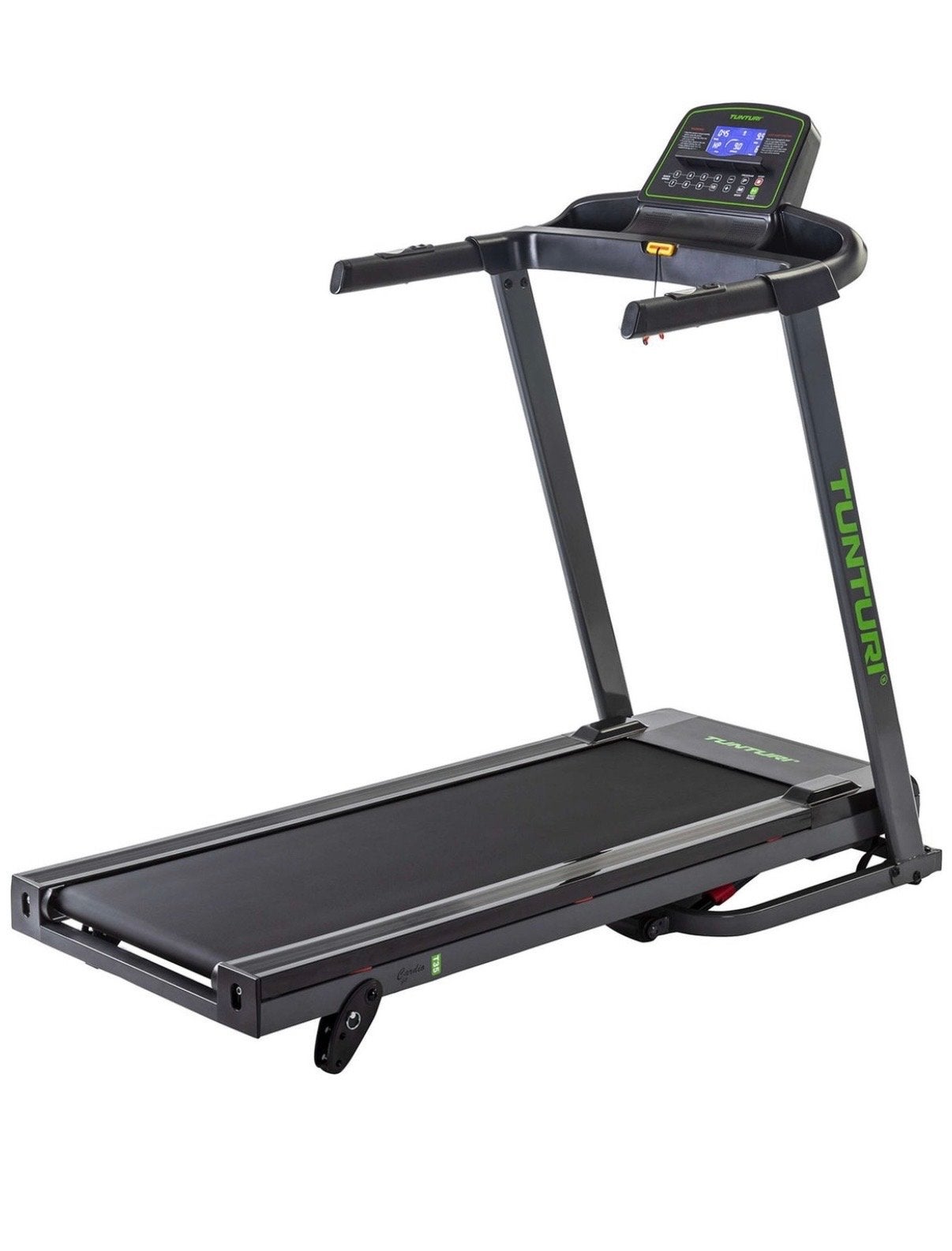 Tunturi Loopband Cardio Fit T10 - Compact en Opvouwbaar, Gebruikt, Ophalen of Verzenden, Metaal, Loopband