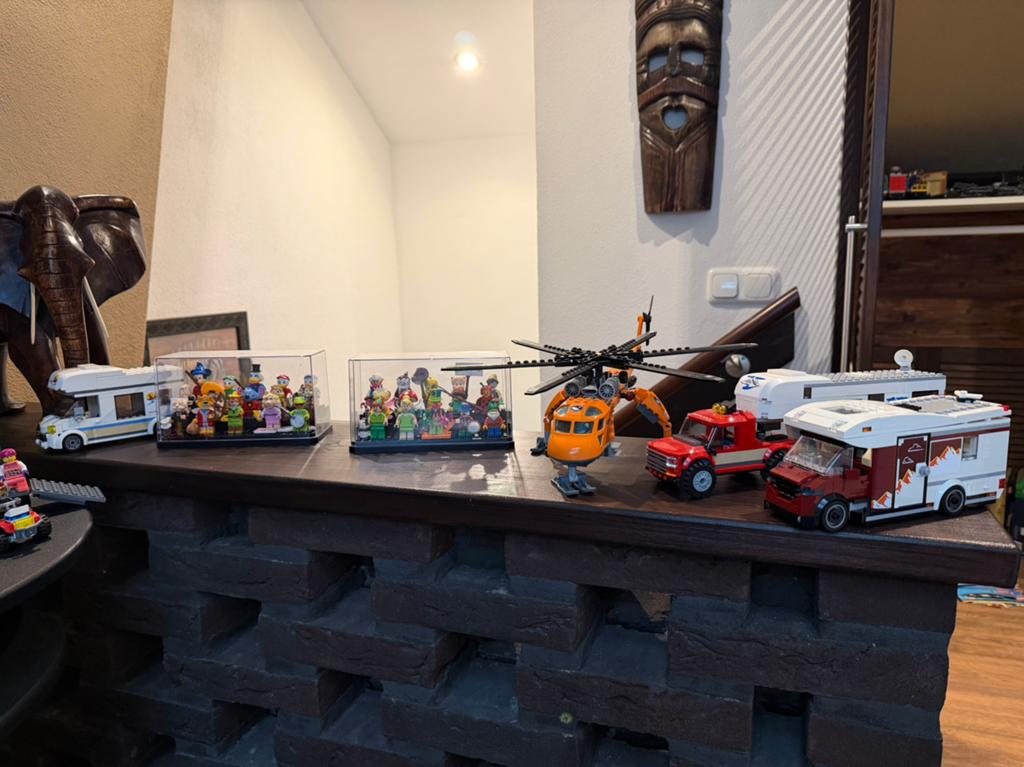Lego verzameling, Ophalen