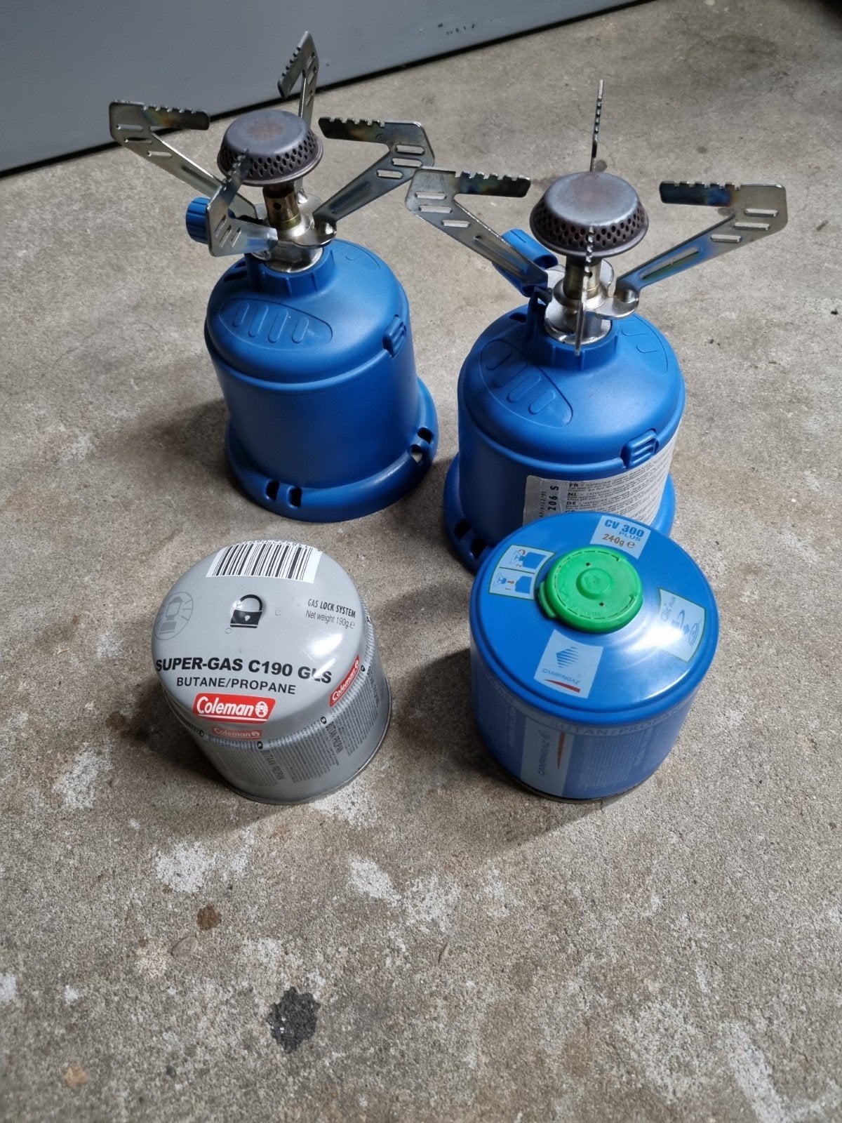 Campingaz branders met gaspatronen, Ophalen of Verzenden, Gebruikt