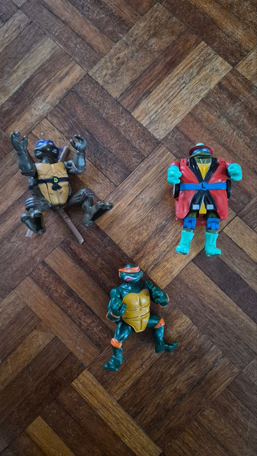 90's TMNT action figures, Ophalen of Verzenden