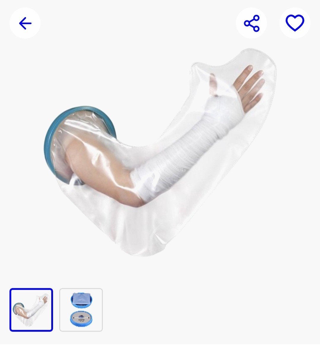 Gipshoes voor douchen, Ophalen of Verzenden, Nieuw