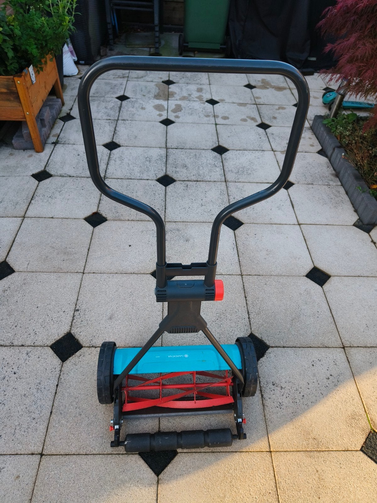 Gardena 400 Handgrasmaaier - Zo goed als nieuw, Ophalen, Handgrasmaaier, Zo goed als nieuw, 40 t/m 49 cm