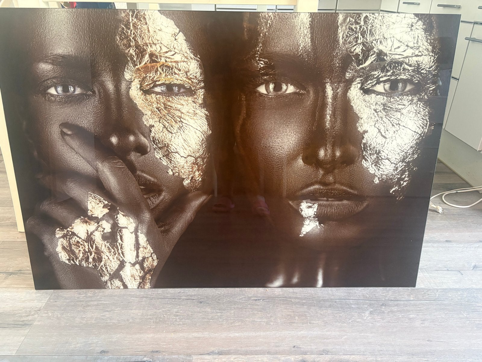 Schilderij hoogglans acrylglas (plexiglas) 125x70 cm, Ophalen, Kunststof, Gelakt/vernis, Print