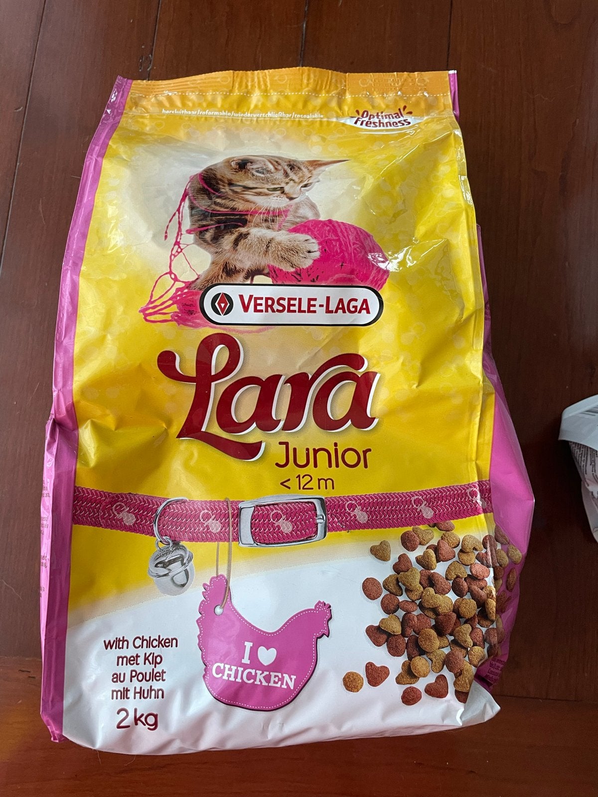 Lara Junior <12 maanden kip kitten voer 2 kg, Ophalen, Kat