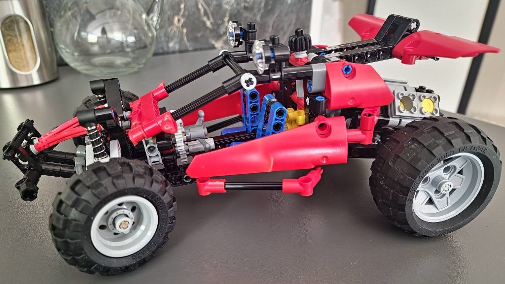 LEGO 8048 - Buggy, Gebruikt, Compleet, Lego, Ophalen of Verzenden