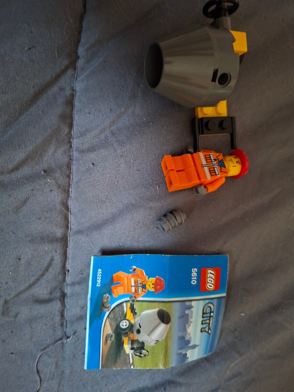 Lego City 5610 Cementmixer met Minifiguur, Lego, Ophalen of Verzenden, Inclusief instructies, Complete set