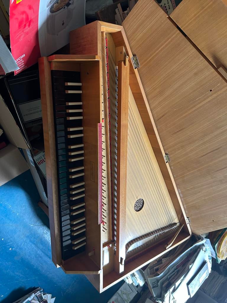 Clavecimbel / Spinet Sassmann, Muziek en Instrumenten, Snaarinstrumenten | Klavecimbels, Gebruikt, Ophalen of Verzenden