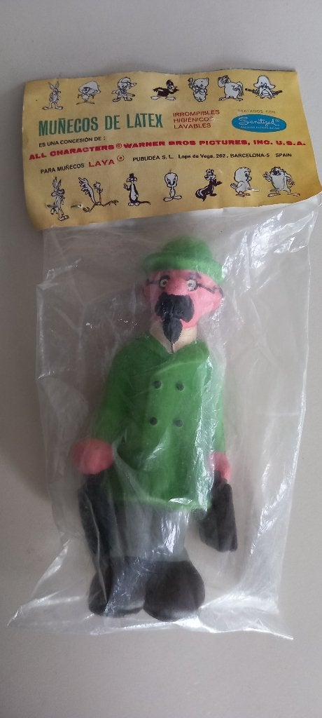 Piepfiguurtje van Professor Zonnebloem uit Kuifje (Laya, Verzenden, Kuifje, Zo goed als nieuw, Beeldje of Figuurtje