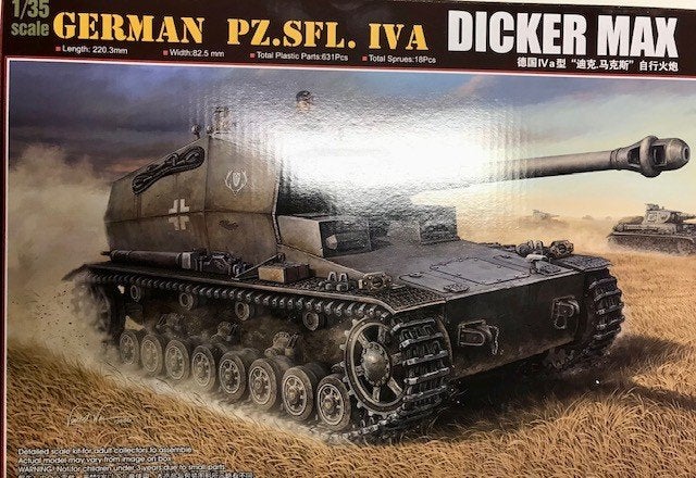 Coelianmodels, Trumpeter 00348, Dicker Max, 1/35 € 42,-, Overige merken, Tank, 1:32 tot 1:50, Nieuw