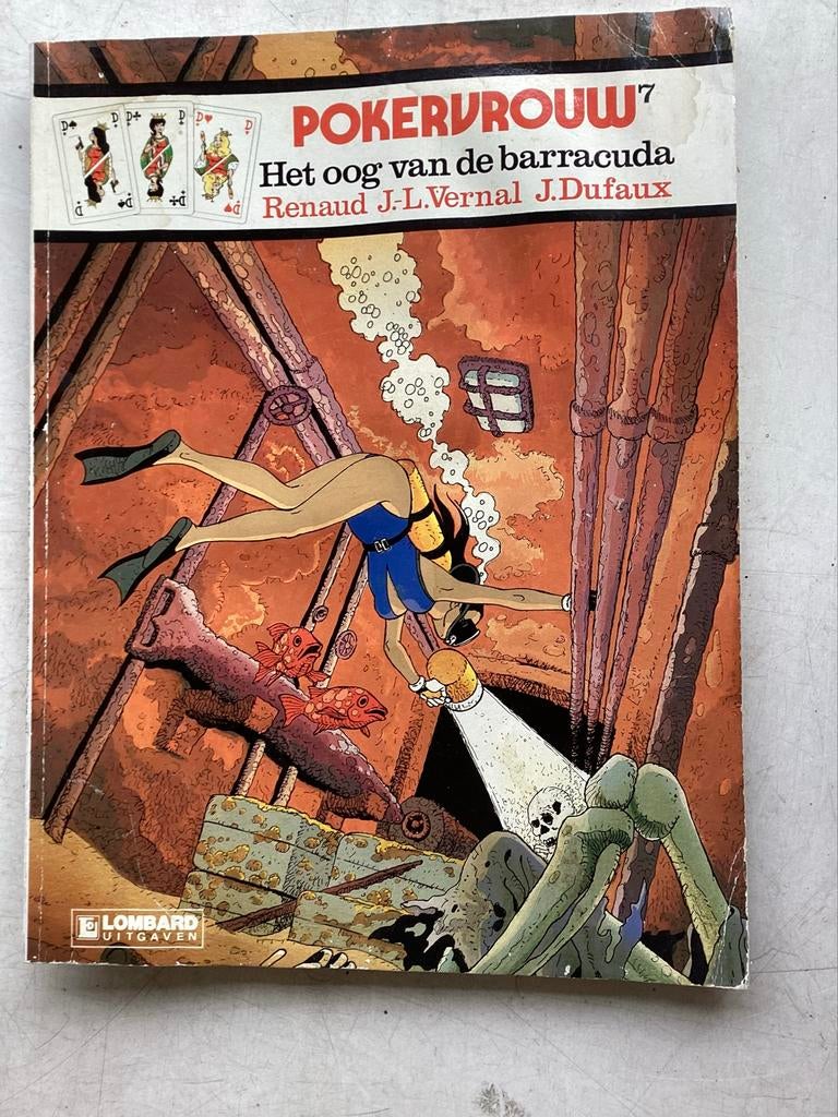 Pokervrouw 7: Het oog van de barracuda - Stripboek, Boeken, Eén stripboek, Ophalen of Verzenden, Gelezen