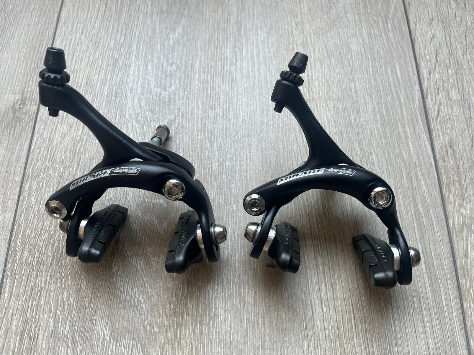 Campagnolo Mirage remhoeven set zwart nieuw, Remmen, Nieuw, Ophalen of Verzenden, Aluminium