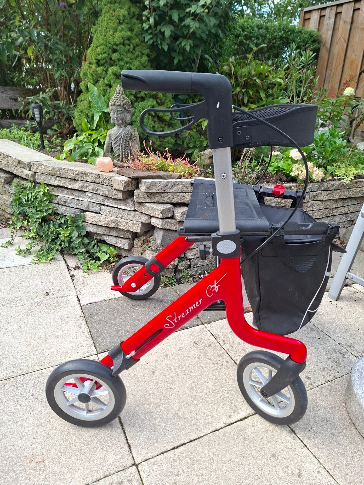 Rehasense opvouwbare rollator zgan, Diversen, Ophalen, Lichtgewicht, Zo goed als nieuw