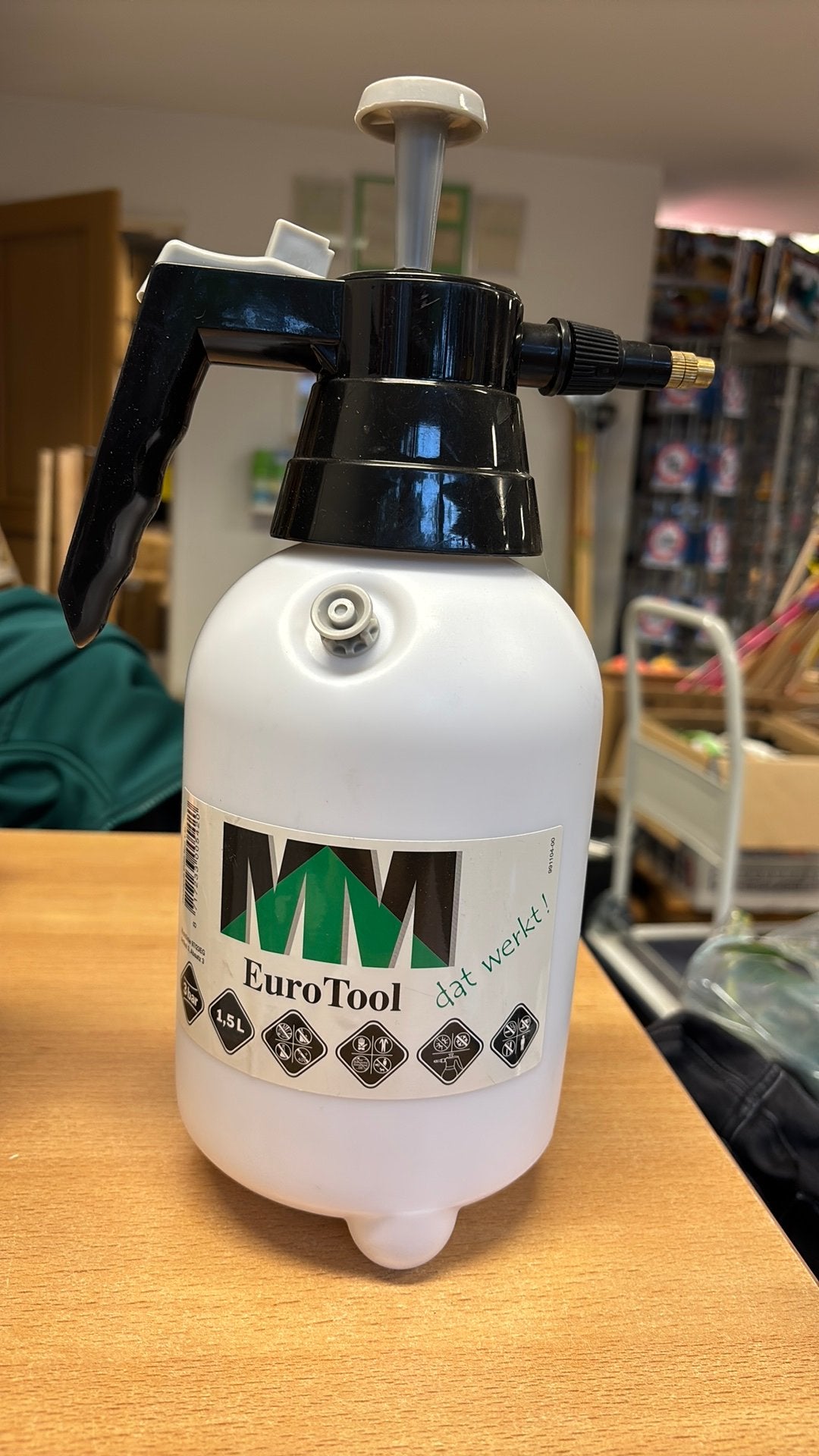 Euro Tool Drukspuit 1,5 Liter, Ophalen of Verzenden, Nieuw, Onkruidbestrijding