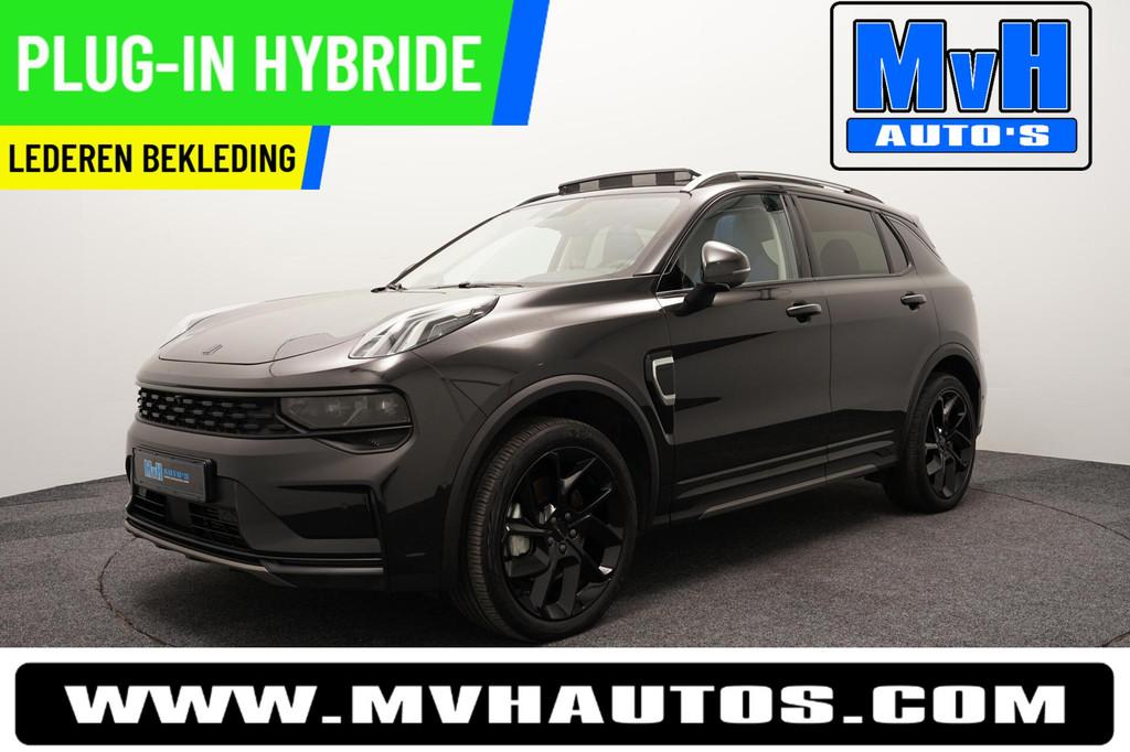 Lynk & Co 01 1.5 Plug-in Hybride|FULL BLACK XL|LEER|NAP|PANO, Met garantie (alle), Bedrijf, 1854 kg, Hybride Elektrisch/Benzine