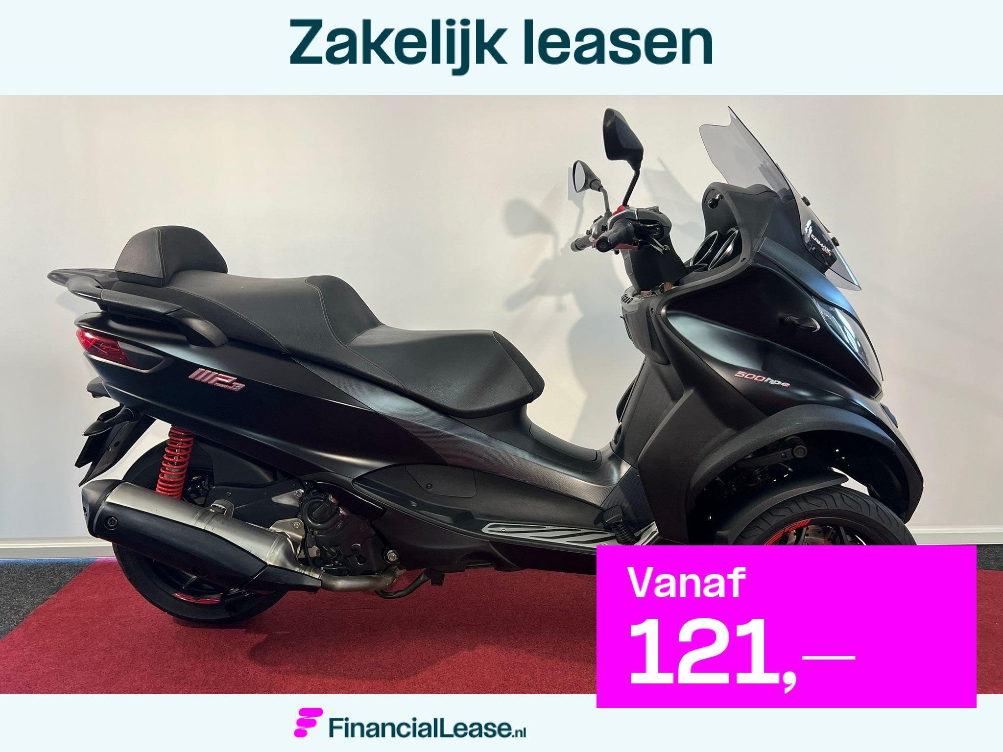 Piaggio MP3 500 HPE Sport ABS, Motoren, Motoren | Piaggio, Scooter, 493 cc, Bedrijf, 12 t/m 35 kW