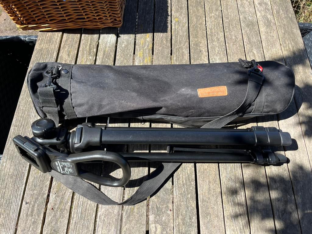 camera standaard, Ophalen of Verzenden, Zo goed als nieuw, Minder dan 150 cm, Driepoot