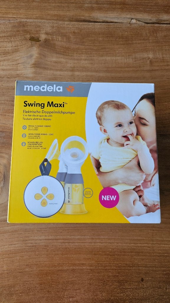 Dubbele elektrische borstkolf. Medela, Ophalen of Verzenden, Gebruikt, Borstkolf, Medela