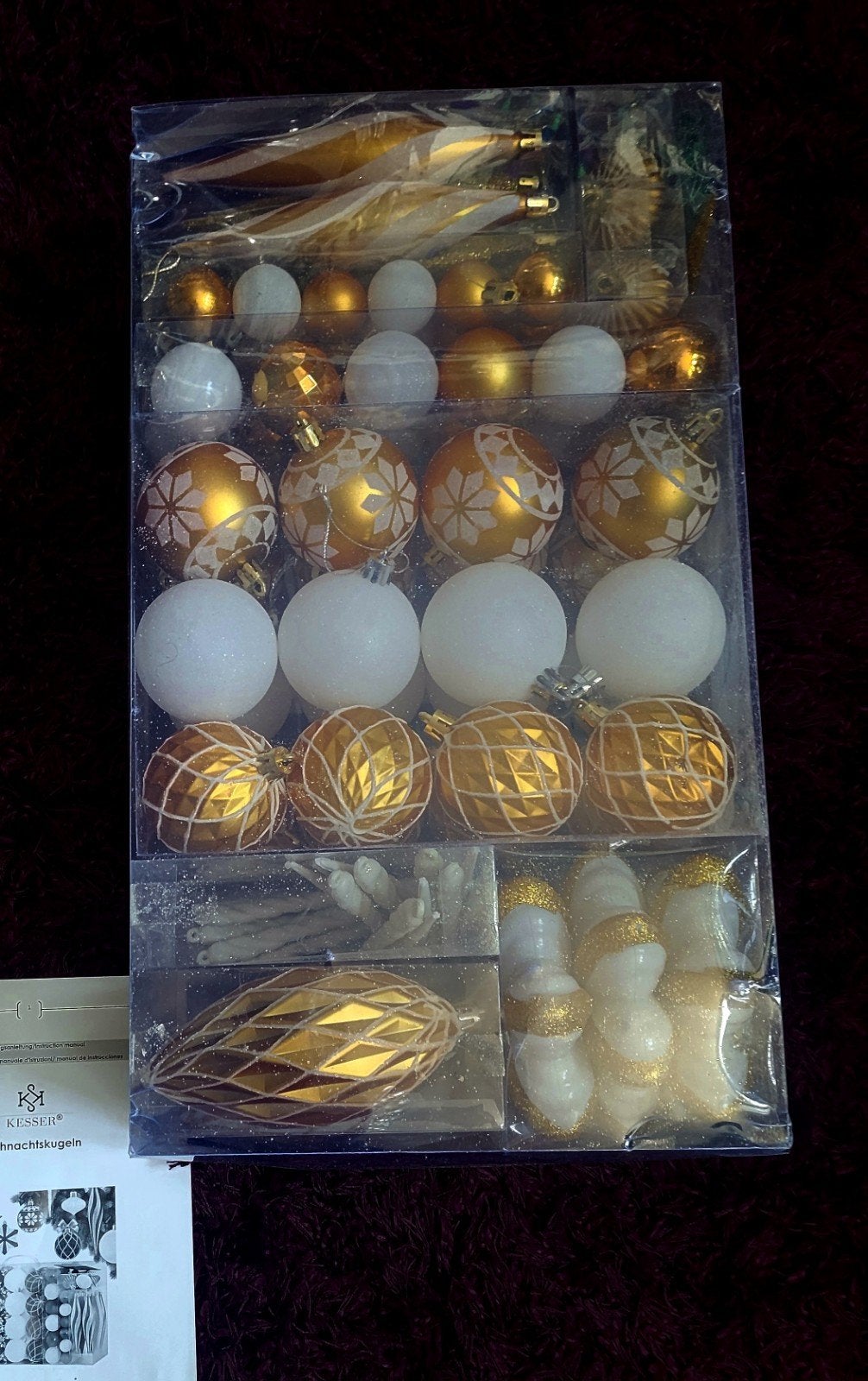 Mooie kerst ballen , grote set , nieuw, Diversen, Kerst, Ophalen, Nieuw
