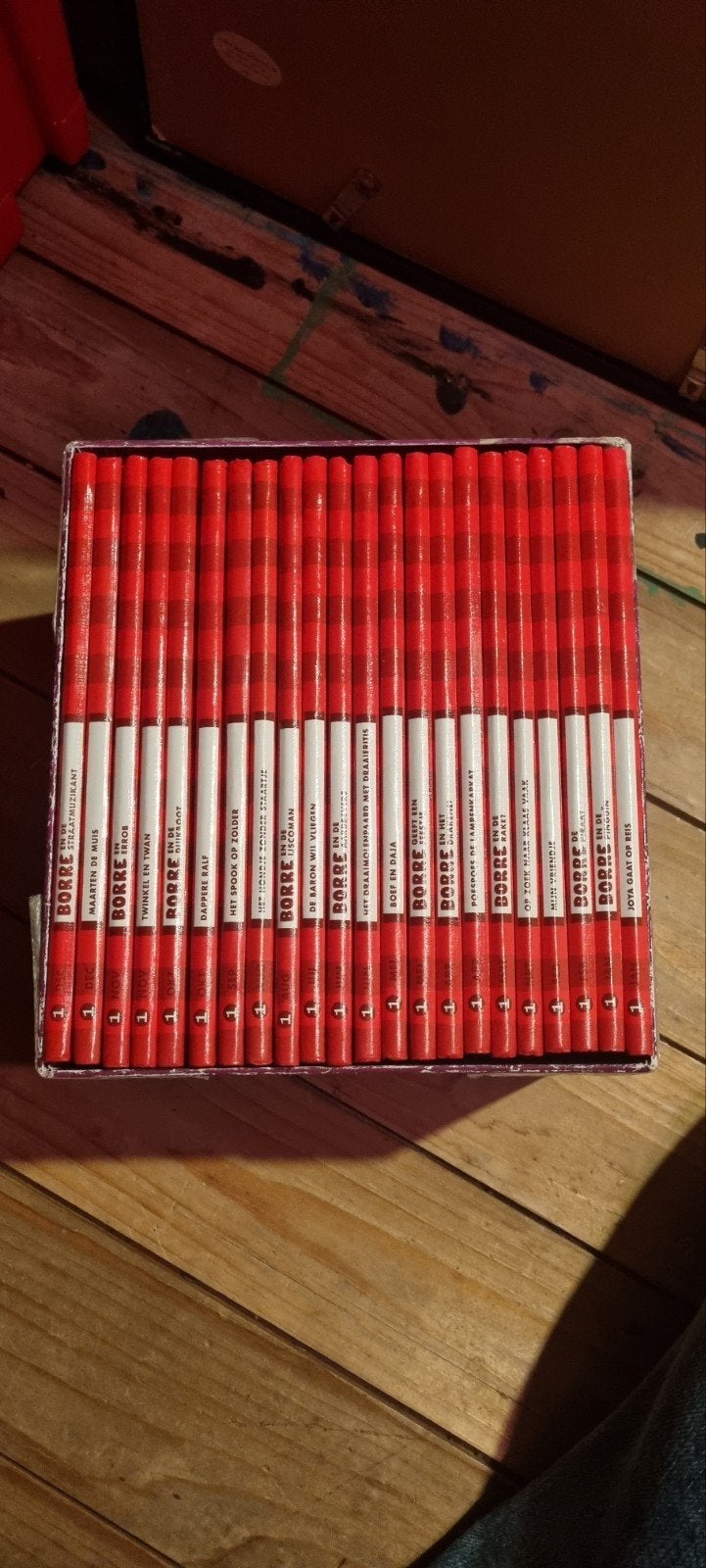 borre boekjes groep 1 verzamelbox, Fictie algemeen, Jongen of Meisje, Ophalen of Verzenden, Zo goed als nieuw