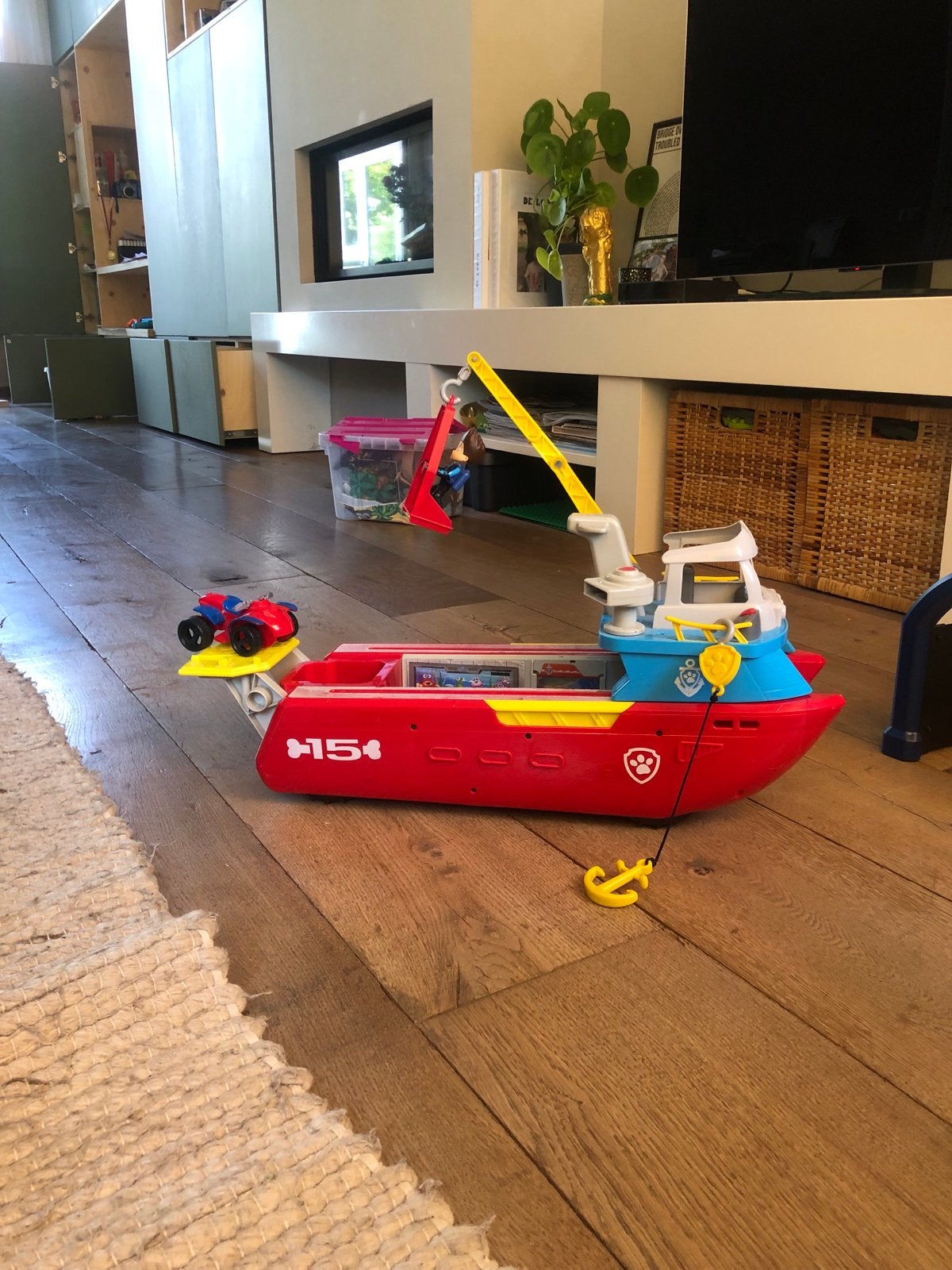 Paw Patrol Sea Patroller - Zeeboot met voertuigen, Ophalen, Gebruikt, Jongen of Meisje