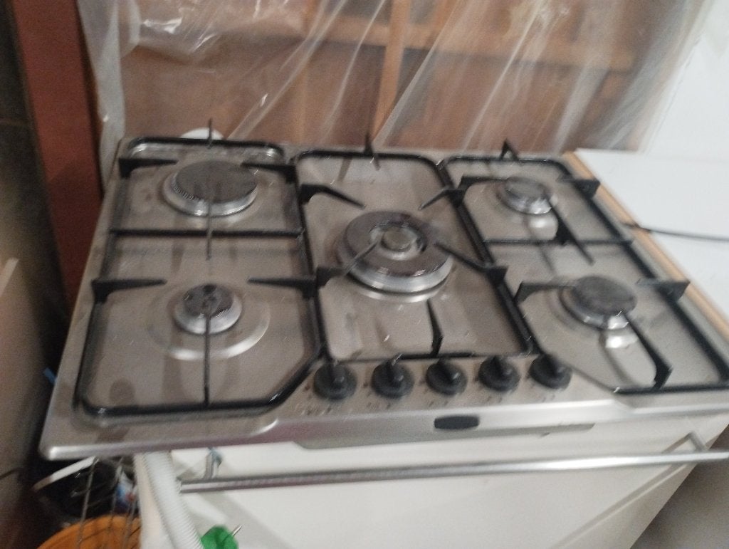 gasplaat, Witgoed en Apparatuur, Kookplaten, Ophalen of Verzenden, Zo goed als nieuw, Gas, Vrijstaand