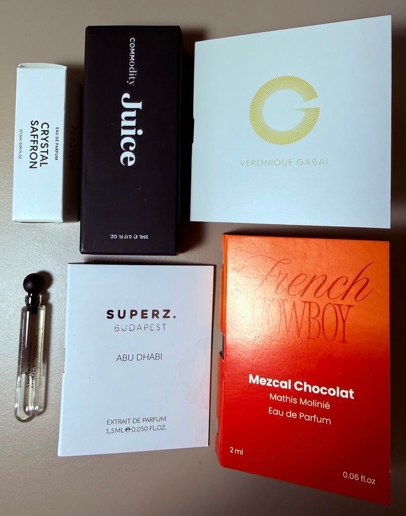 Sample set, Commodity, Dries van Noten, Matiere Premiere, Sieraden, Tassen en Uiterlijk, Uiterlijk | Parfum, Ophalen of Verzenden