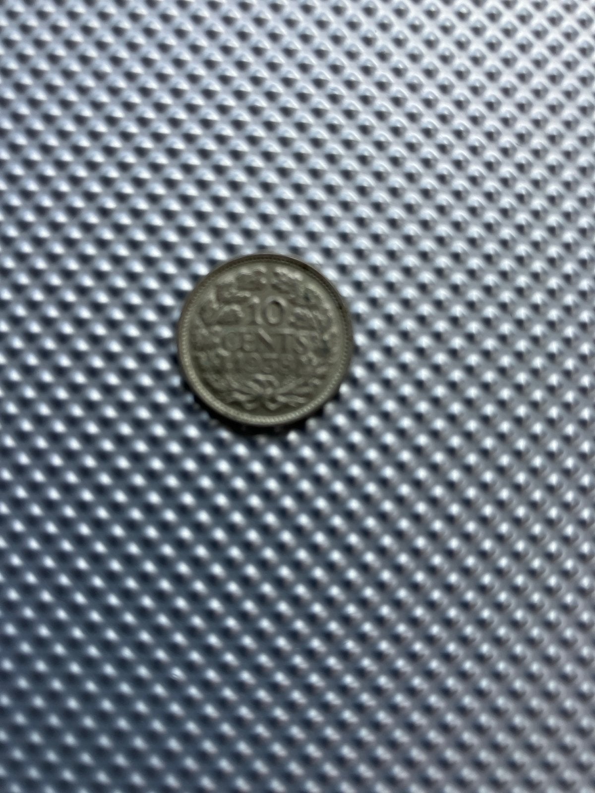 Zilveren dubbeltje 1938 Koningin Wilhelmina, Zilver, Ophalen of Verzenden, 10 cent, Koningin Wilhelmina