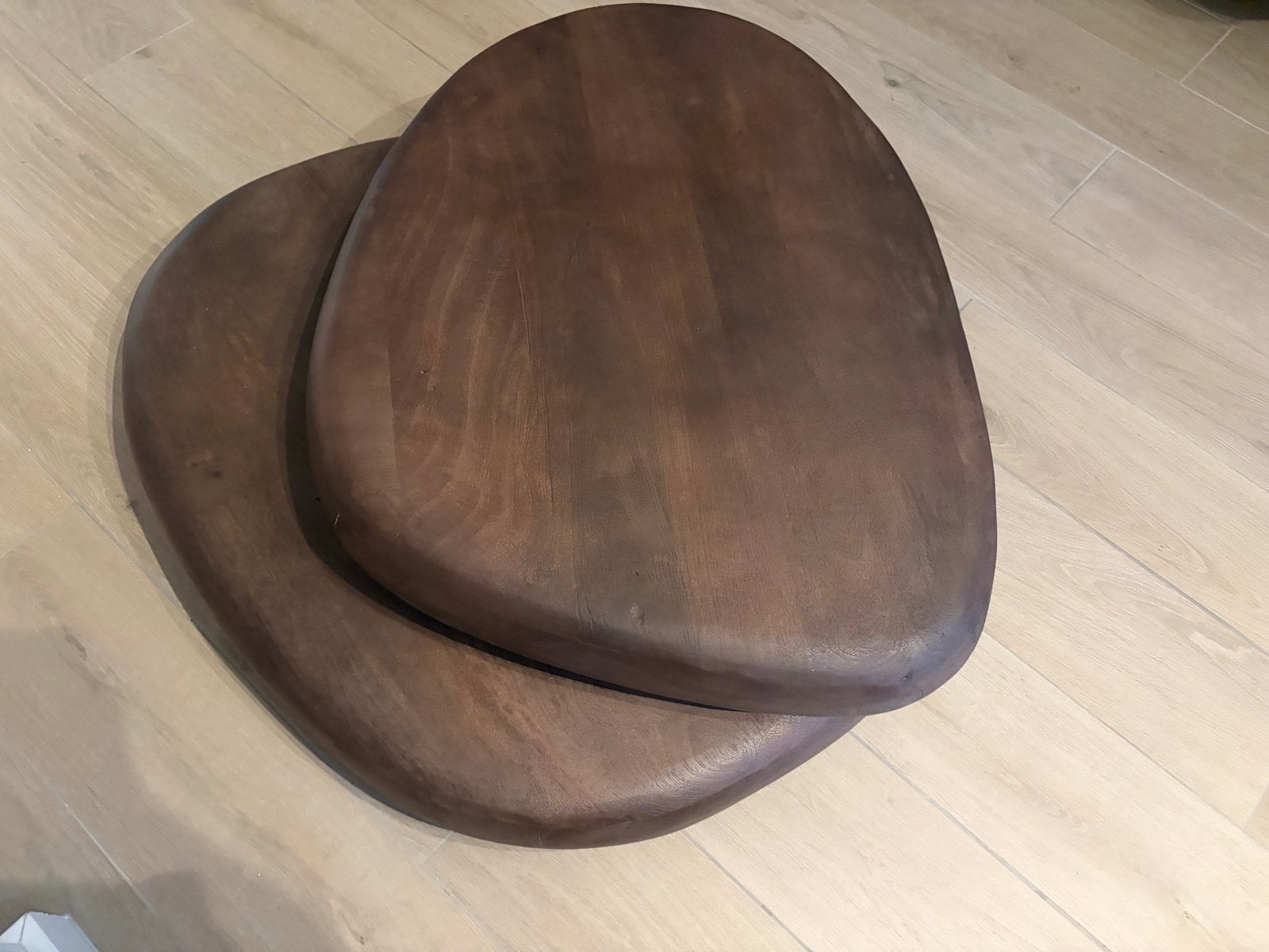 By Boo Kabo Salontafel - Organische Vormen Hout, Huis en Inrichting, Tafels | Salontafels, Gebruikt, Overige vormen, Overige houtsoorten
