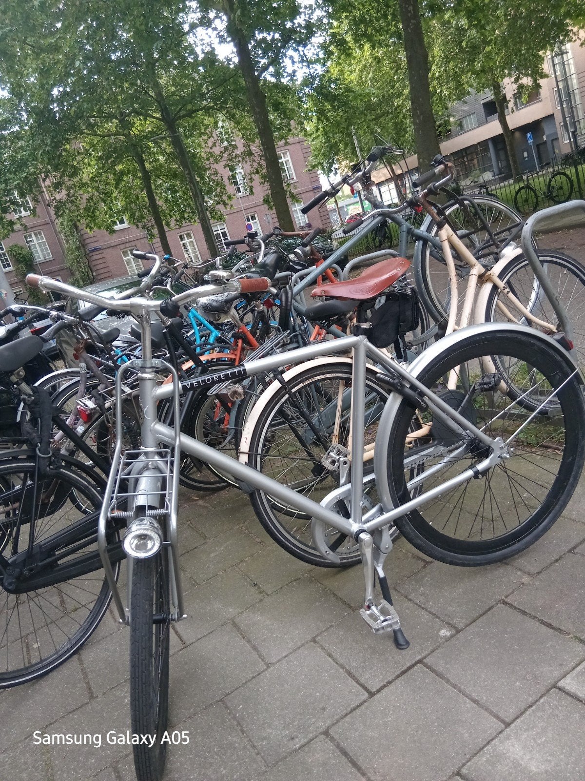 Veloretti fiets - Zo goed als nieuw, Fietsen en Brommers, Overige merken, 53 tot 56 cm, Velgrem, Ophalen of Verzenden