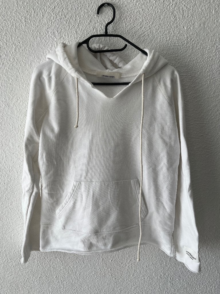 Liviana Conti wit hoody vrouwelijk, Verzenden, Wit, Maat 36 (S), Liviana Conti