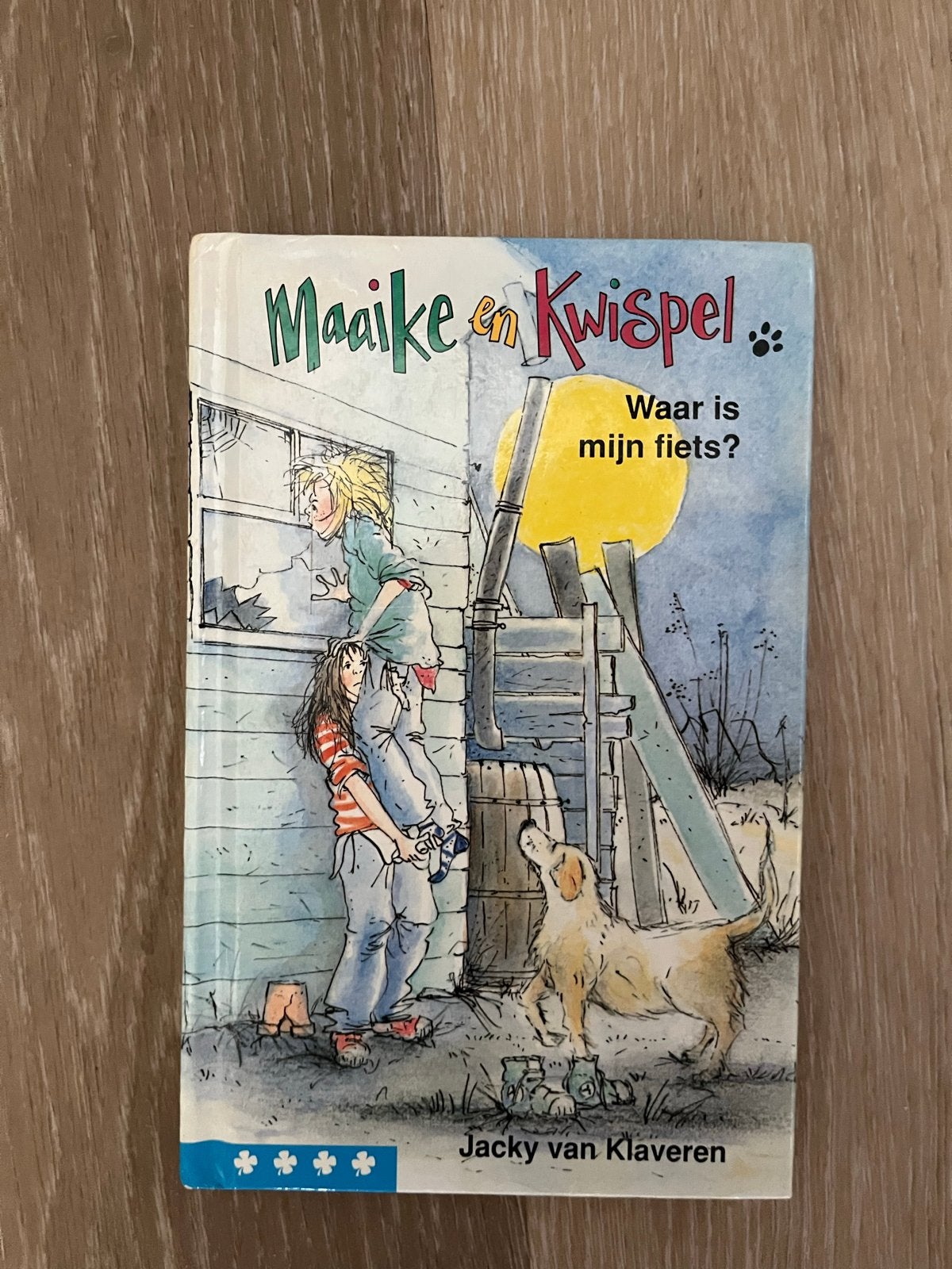 Maaike en Kwispel: Waar is mijn fiets? - Jacky van Klaveren, Ophalen of Verzenden, Gelezen, Fictie