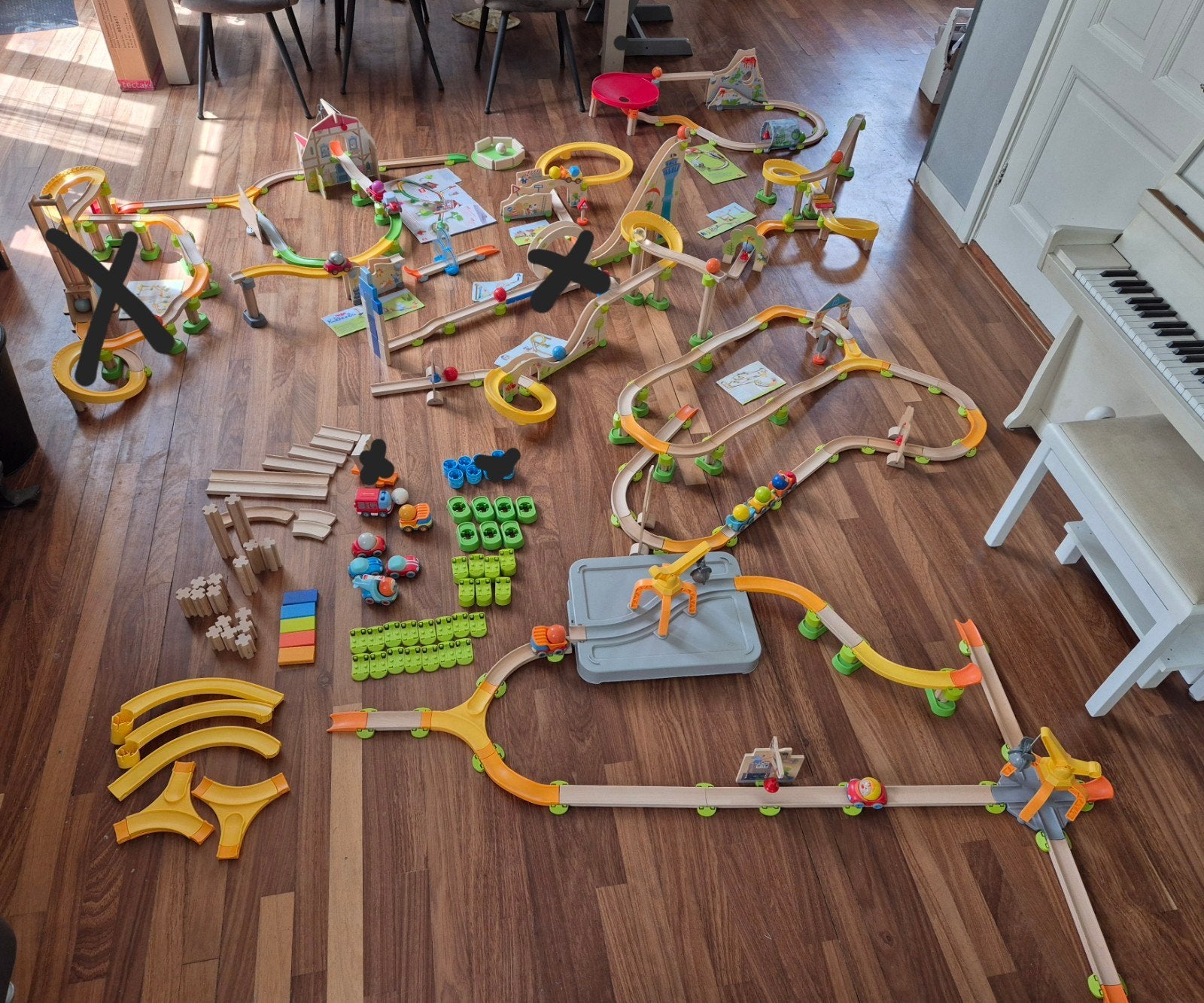 Haba Kullerbu knikkerbanen, Kinderen en Baby's, Speelgoed | Houten speelgoed, Ophalen of Verzenden, Zo goed als nieuw