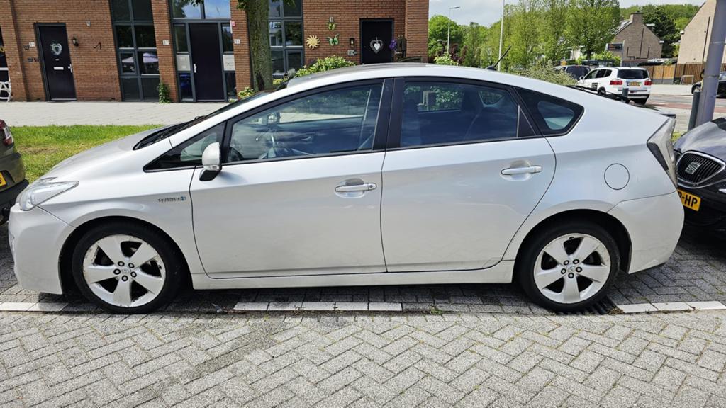 Toyota Prius 1.8 Full Hybrid 136PK Aut 2009 Grijs, Auto's, 1345 kg, 4 cilinders, Bluetooth, Origineel Nederlands