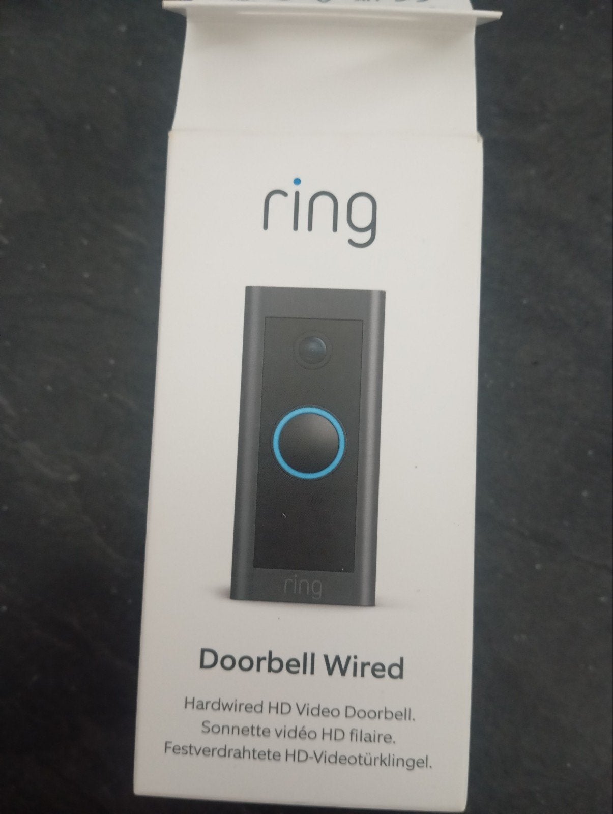 Ring Video Deurbel Wired + Chime, Ophalen of Verzenden, Compleet systeem, Draadloos, Beweging
