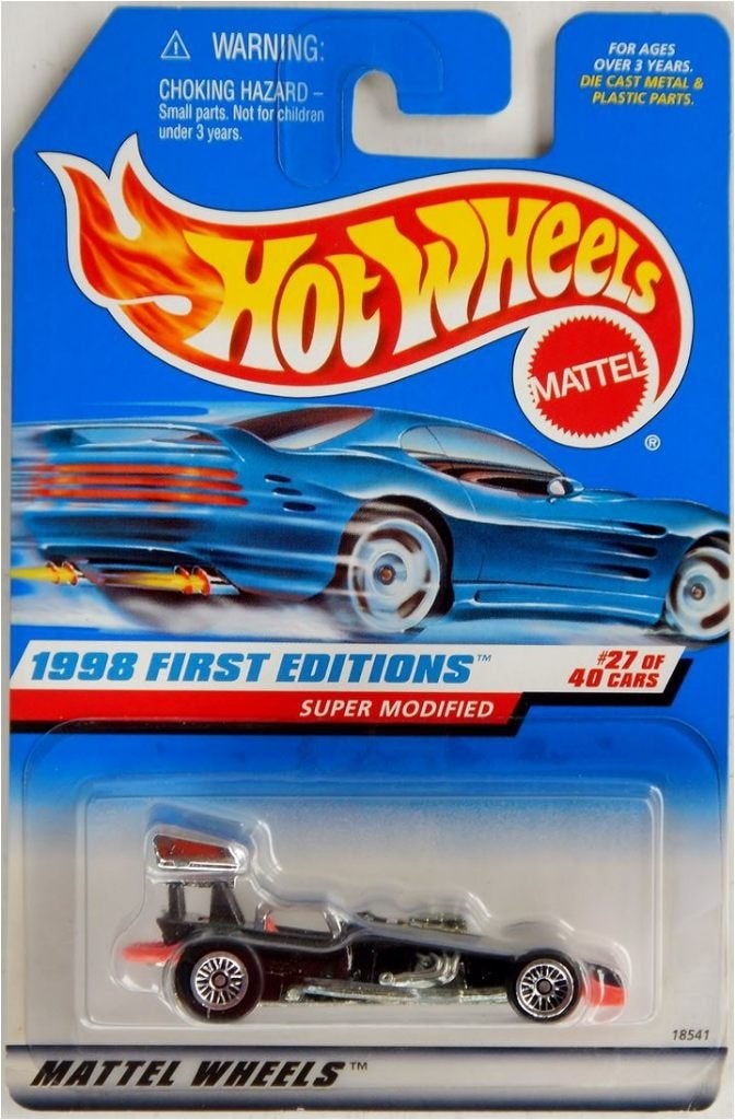 Hot Wheels Super Modified - 1998 First Editions USA, Kinderen en Baby's, Speelgoed | Speelgoedvoertuigen, Nieuw, Ophalen of Verzenden
