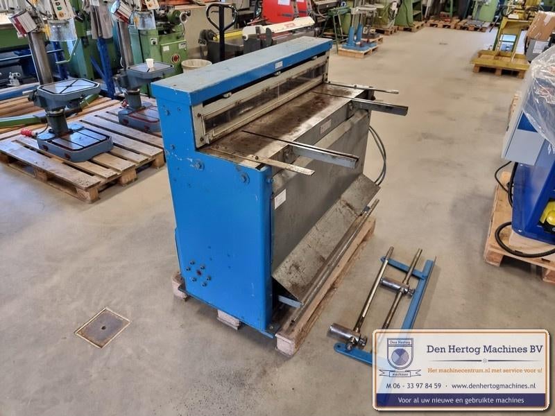 JORG 4002E 1050x2mm knipschaar knipbank guillotineschaar, Ophalen, Gebruikt