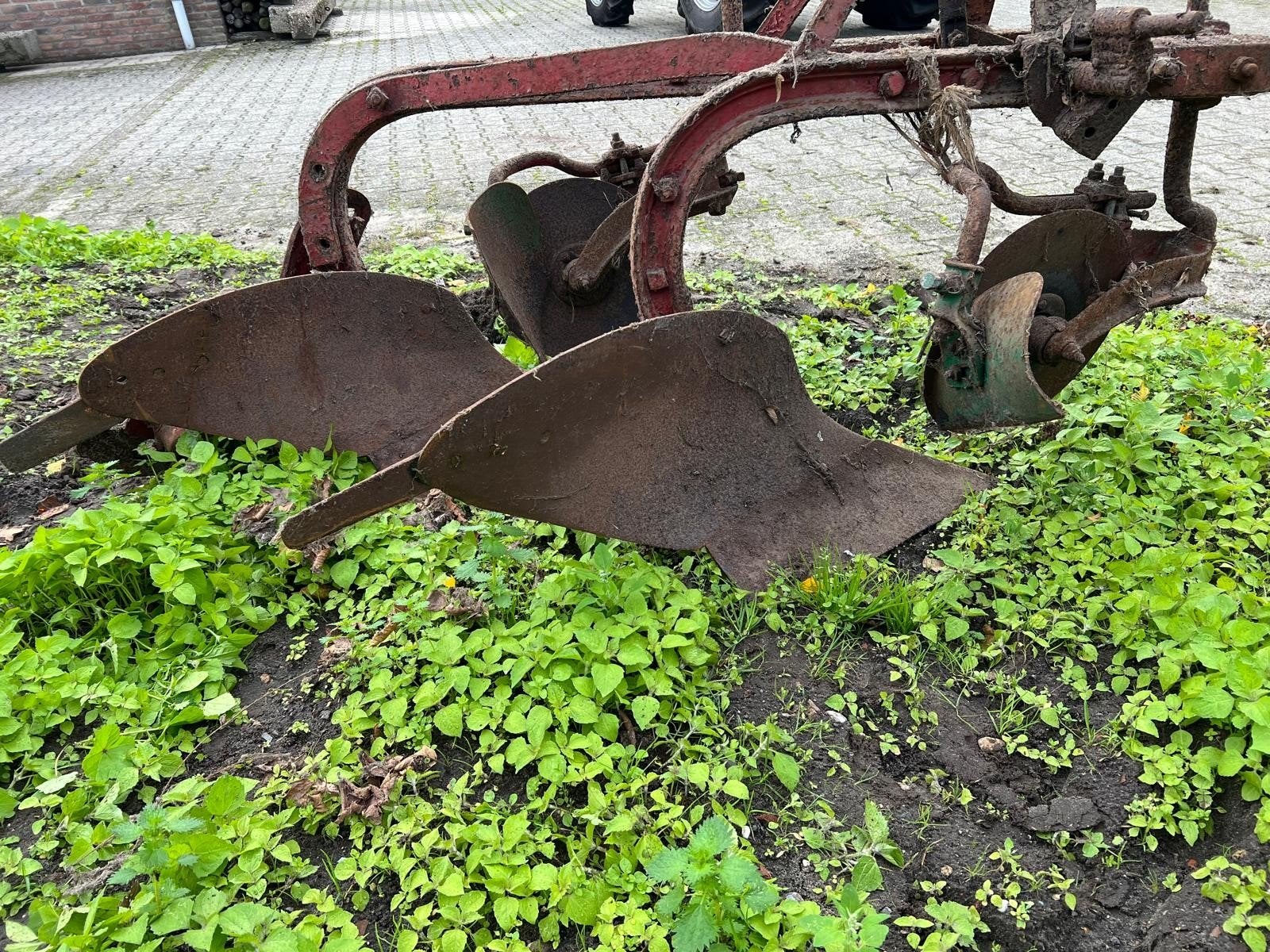 Oude UCF kantelbare ploeg voor grondbewerking / decoratie, Antiek en Kunst, Ophalen