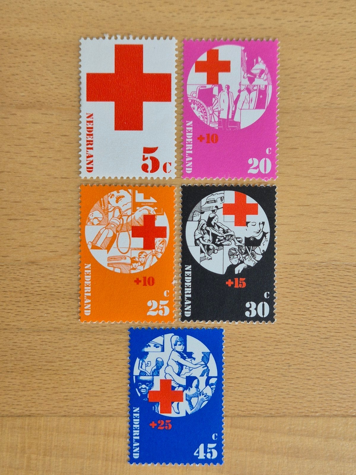 Nederland 1972 Rode Kruis, Ophalen of Verzenden, Na 1940, Postfris