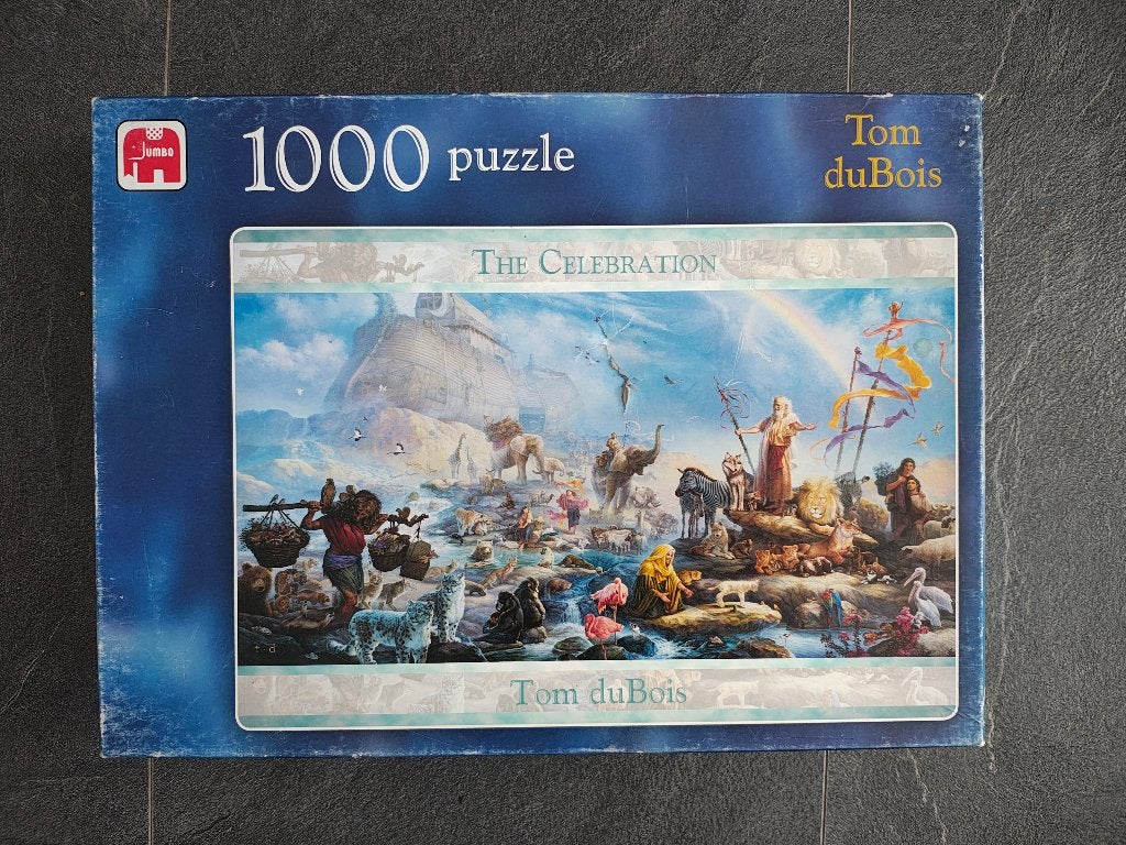 Tom du Bois Puzzel The Celebration (Jumbo), Ophalen, 500 t/m 1500 stukjes, Gebruikt, Legpuzzel