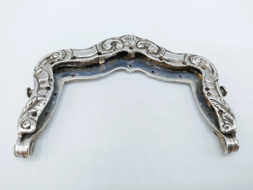 Zilveren beursbeugel, W. Doorewaard, Amsterdam, 1801, Antiek en Kunst, Antiek | Goud en Zilver, Verzenden, Zilver
