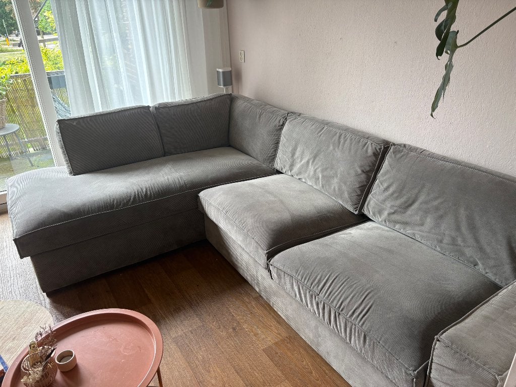 Hoekbank, Ophalen, 250 tot 300 cm, Gebruikt, Hoekbank