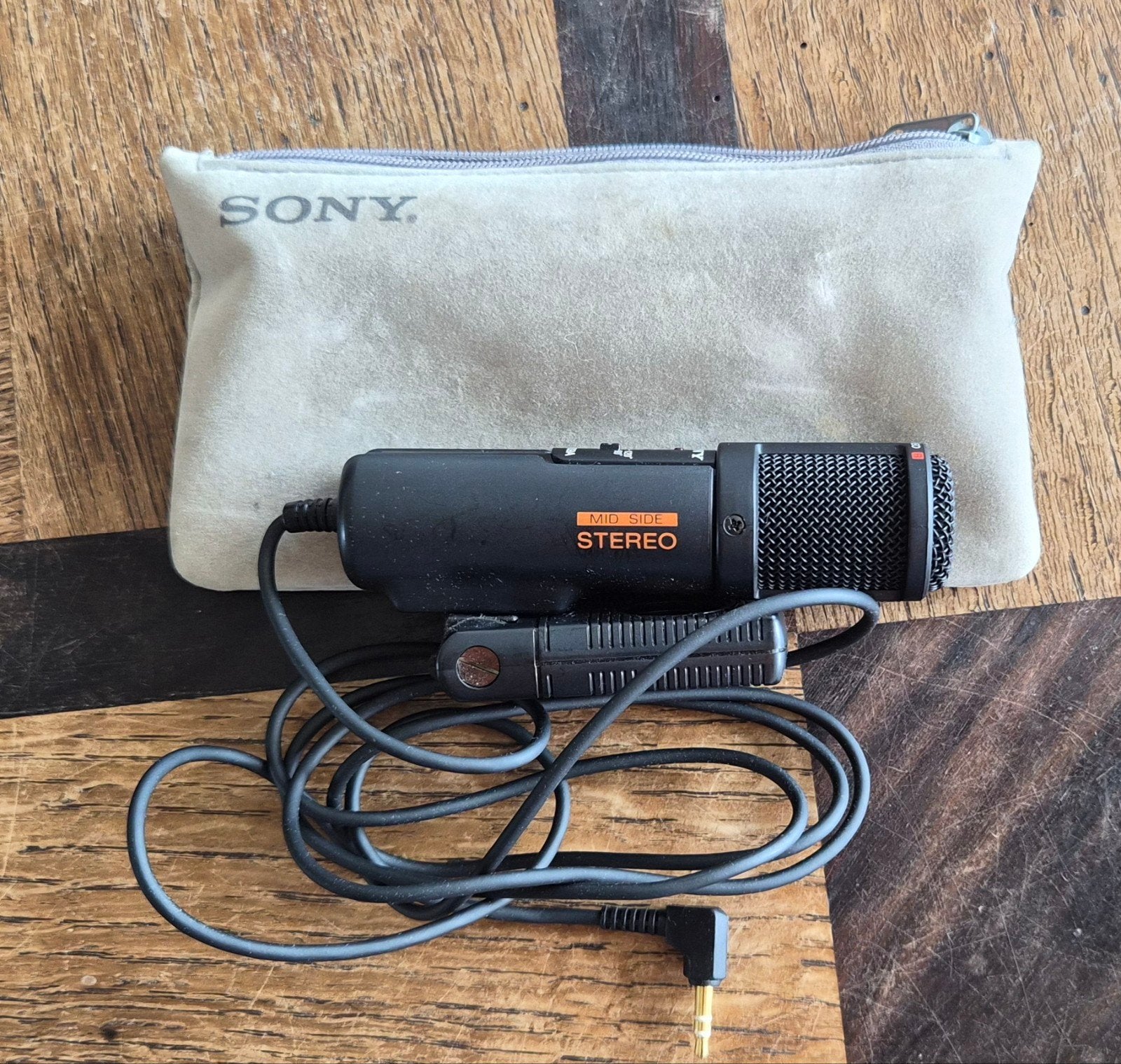 Sony ECM-909A Stereo Microfoon met Mid/Side Opname, Ophalen of Verzenden, Gebruikt, Instrumentmicrofoon