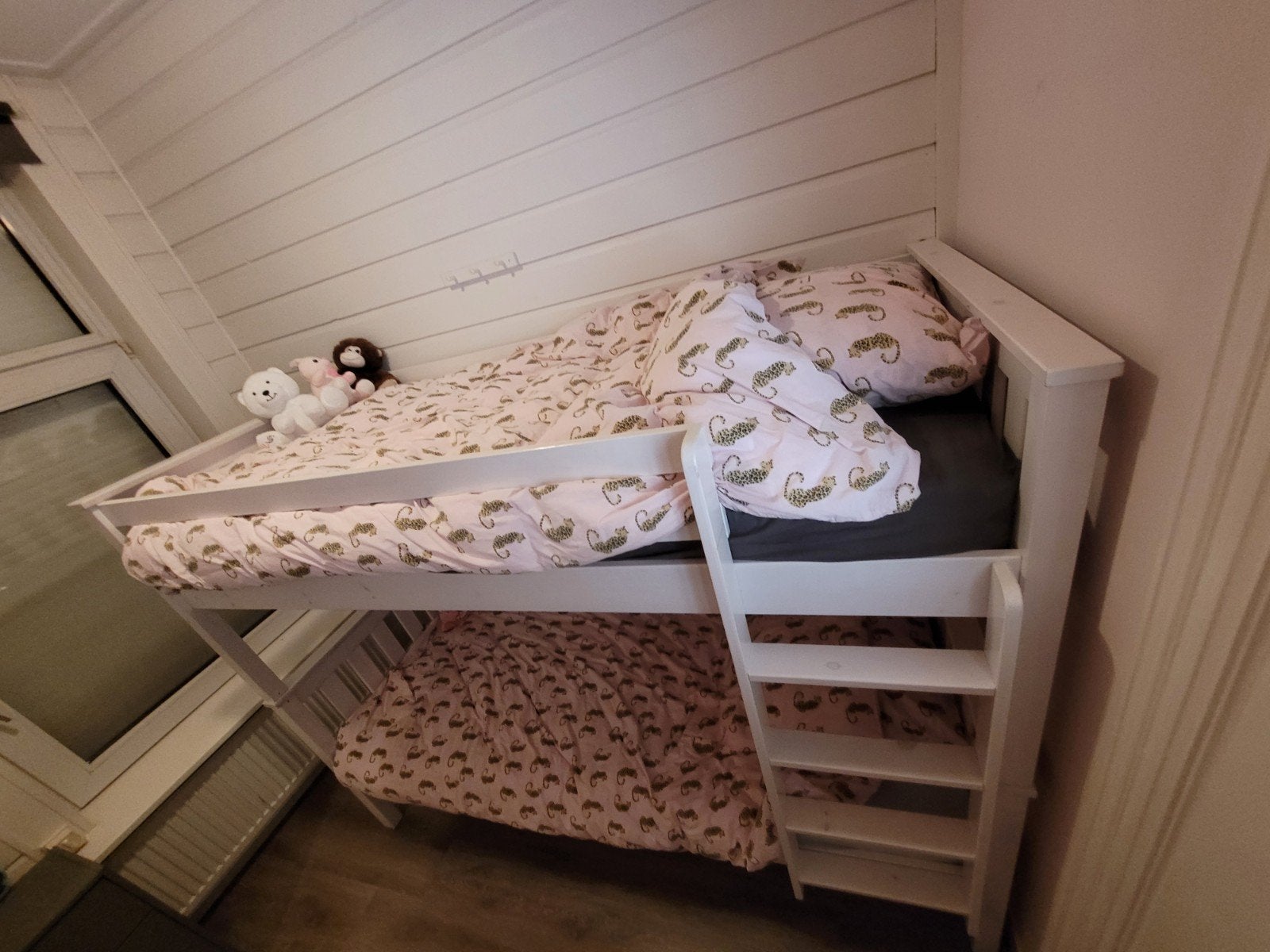 Stapelbed inclusief 2 matrassen, ook als 2 eenpersoonsbedden, Ophalen, Gebruikt, 90 cm, Tweepersoons
