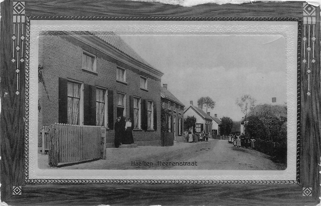 701-155-037 Haaften Heerenstraat, Verzamelen, Verzenden, Voor 1920, Gelderland