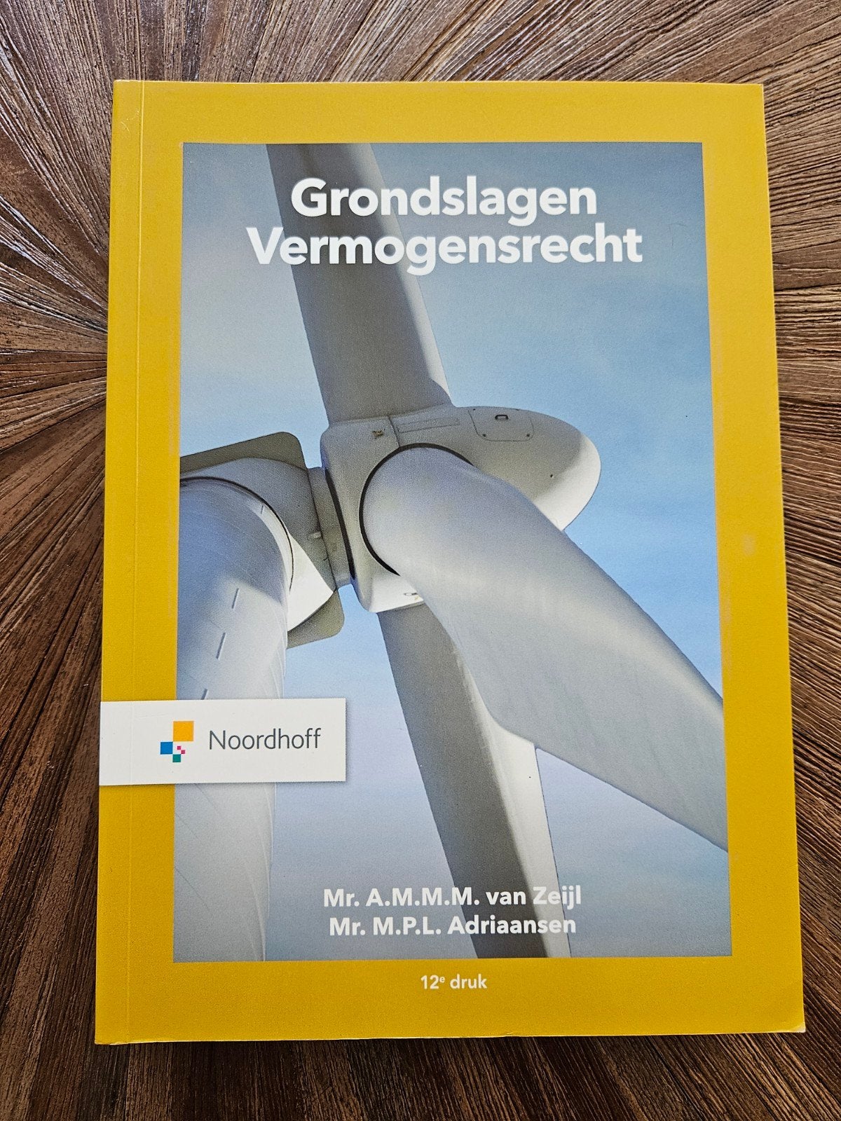 Grondslagen Vermogensrecht - 12e druk, Ophalen, HBO, Zo goed als nieuw, Alpha