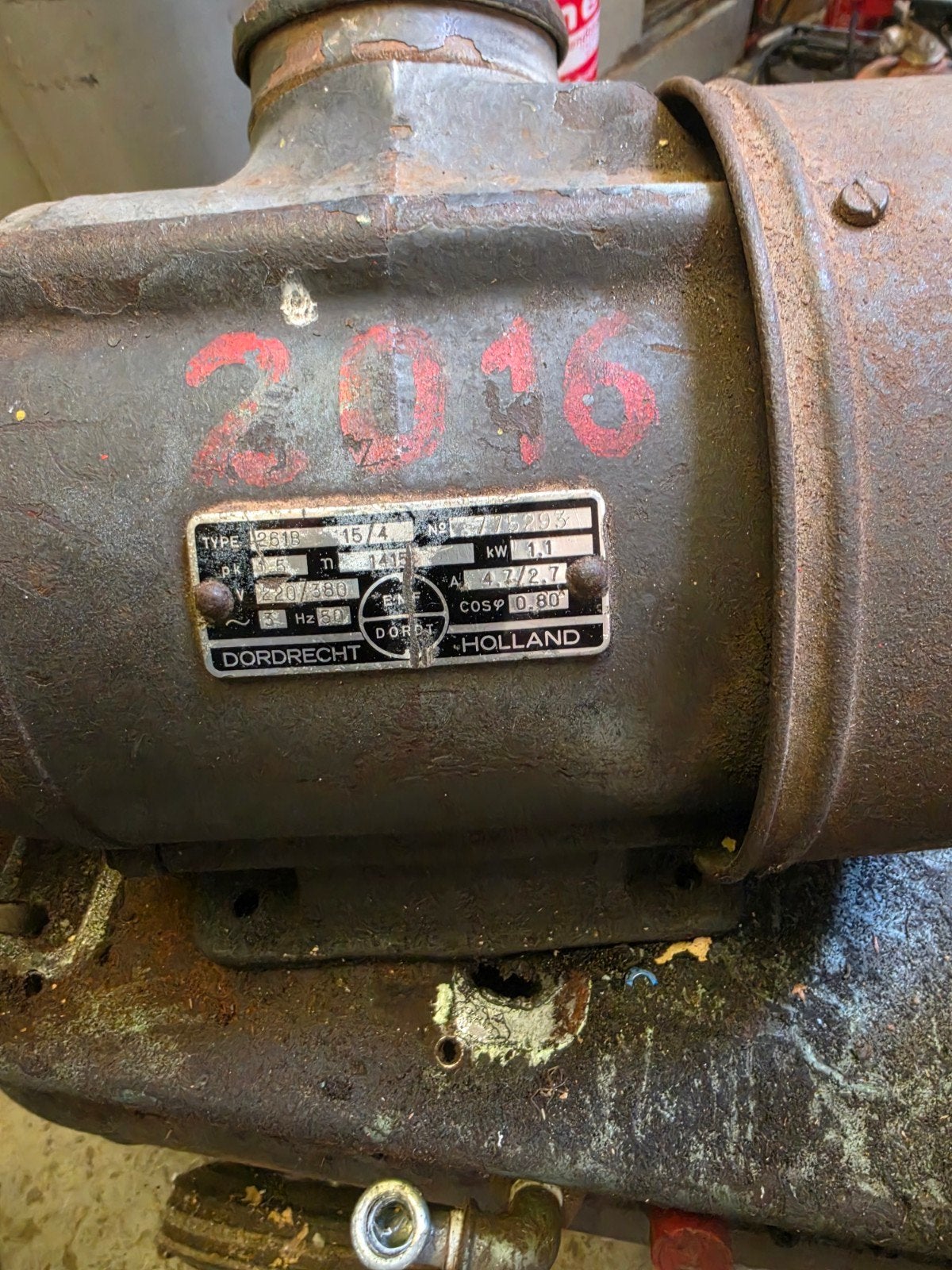 Elektronica motor., Doe-het-zelf en Verbouw, Ophalen of Verzenden, Gebruikt, Elektromotor