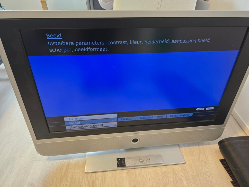 Loewe Modus L 37 LCD TV met afstandsbediening, Gebruikt, 80 tot 100 cm, Ophalen, Overige merken