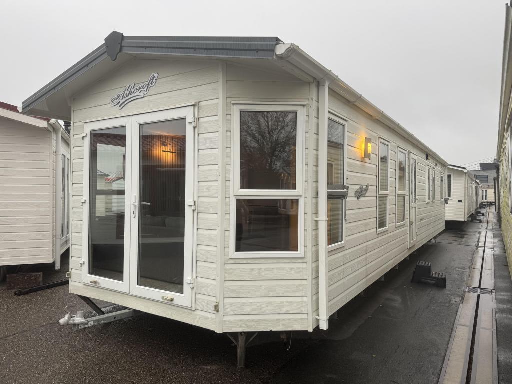 ABI Ashcraft Chalet 12.40 x 4 m 3 Slp CV, Caravans en Kamperen, Stacaravans, Niet ingevuld, Niet ingevuld, Niet ingevuld